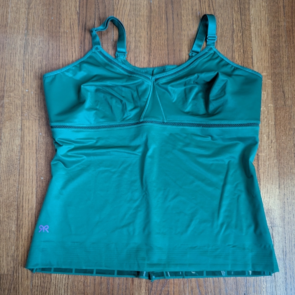 Ruby Ribbon | Siren Camisole Bra Tank Shapewear #1906 | 44